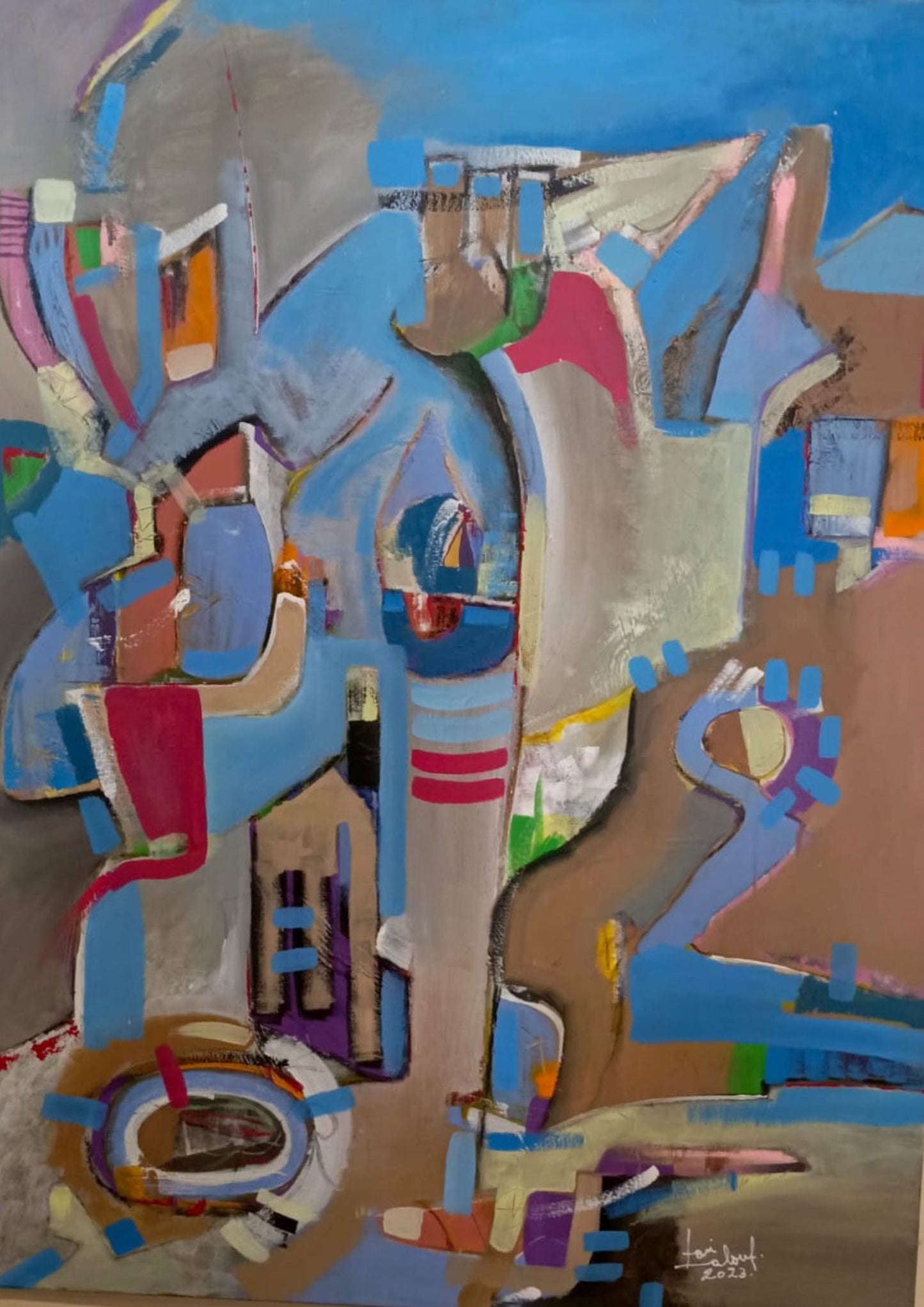 "OLD PUZZLE" by Toni Al Maalouf