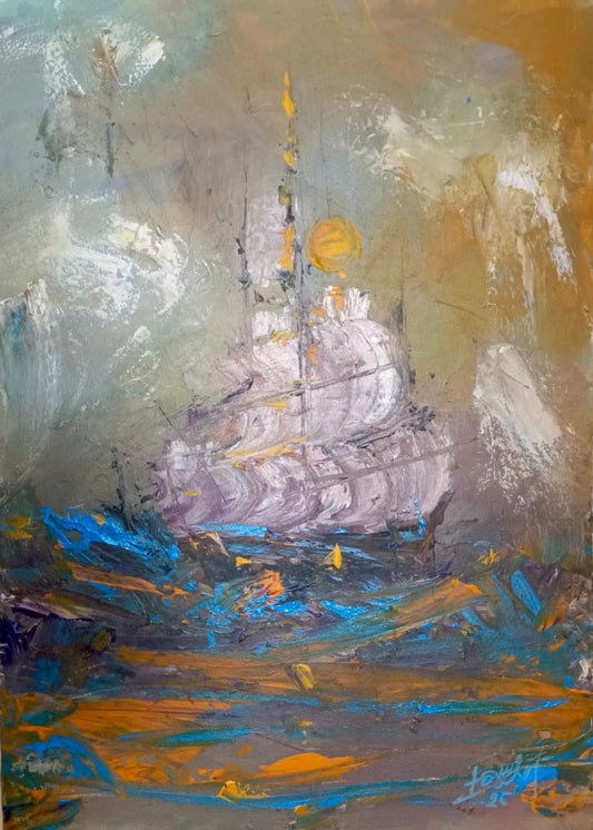 "VOYAGE IN HAZE" By Toni Al maalouf