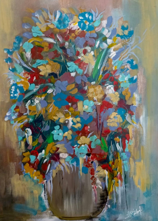 "BLUE BLOOM" By Toni Al Maalouf