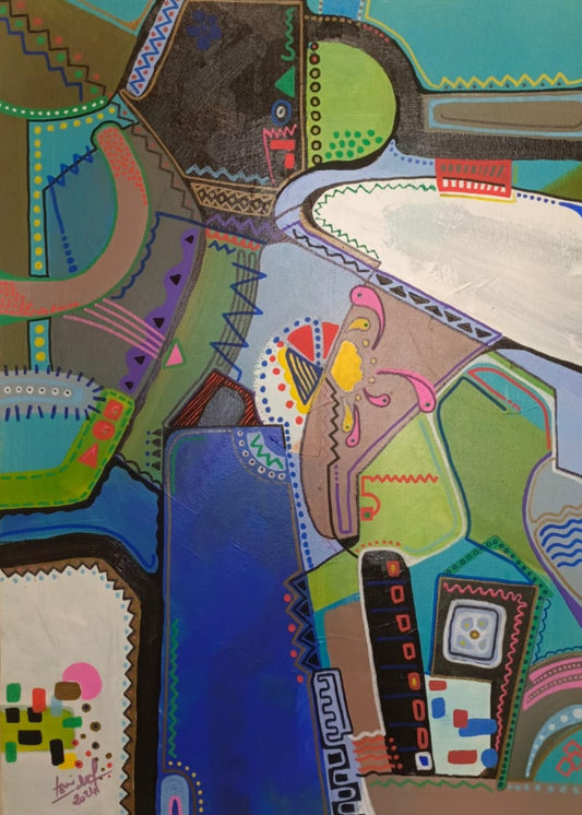 "ECHOES OF COLORS" By Toni Al Maalouf