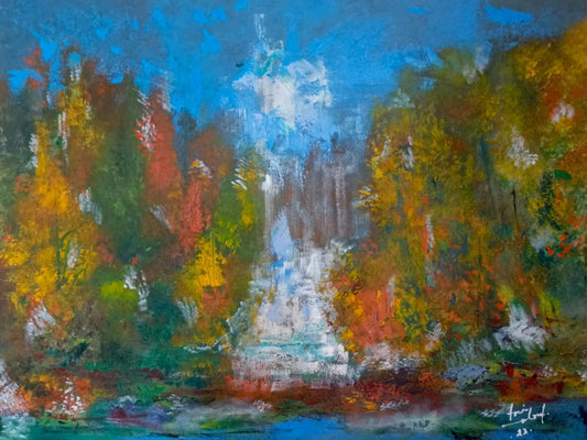 "CASCADE OF LIGHT" By Toni Al Maalouf