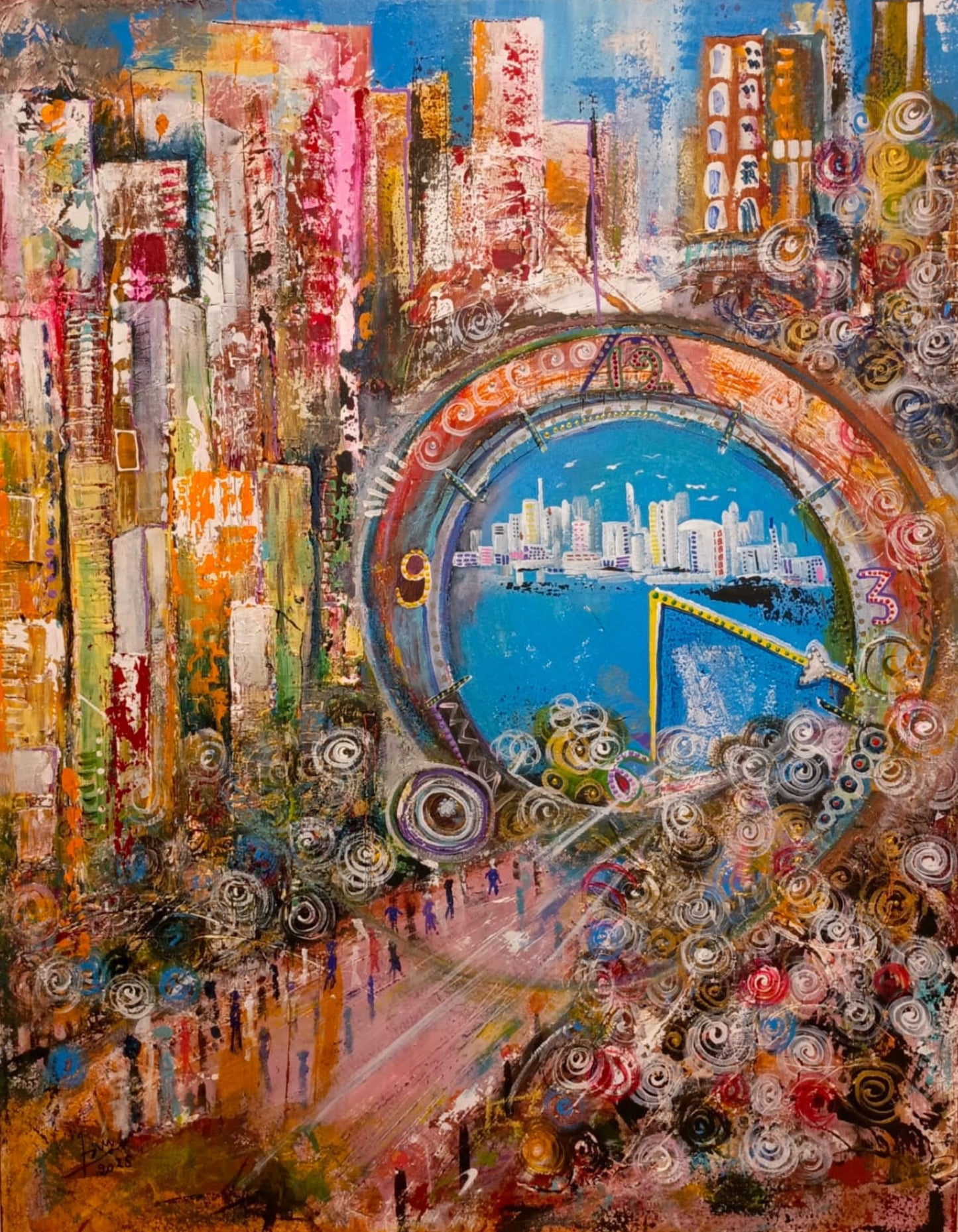 "RUSH HOUR ECHOES" By Toni Al Mallouf